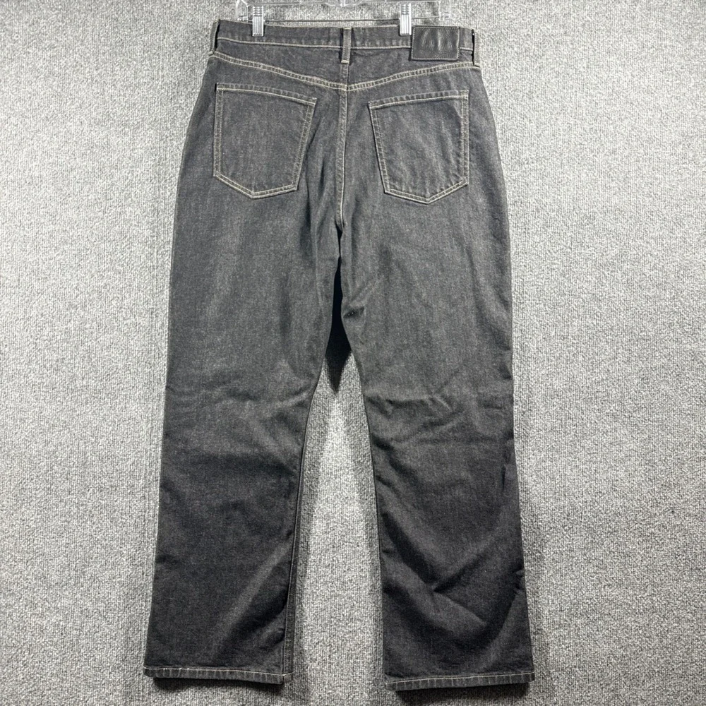 Banana‎ Republic Jeans Mens 32x29 Black Rinse Wash Slim Stacked Bootcut